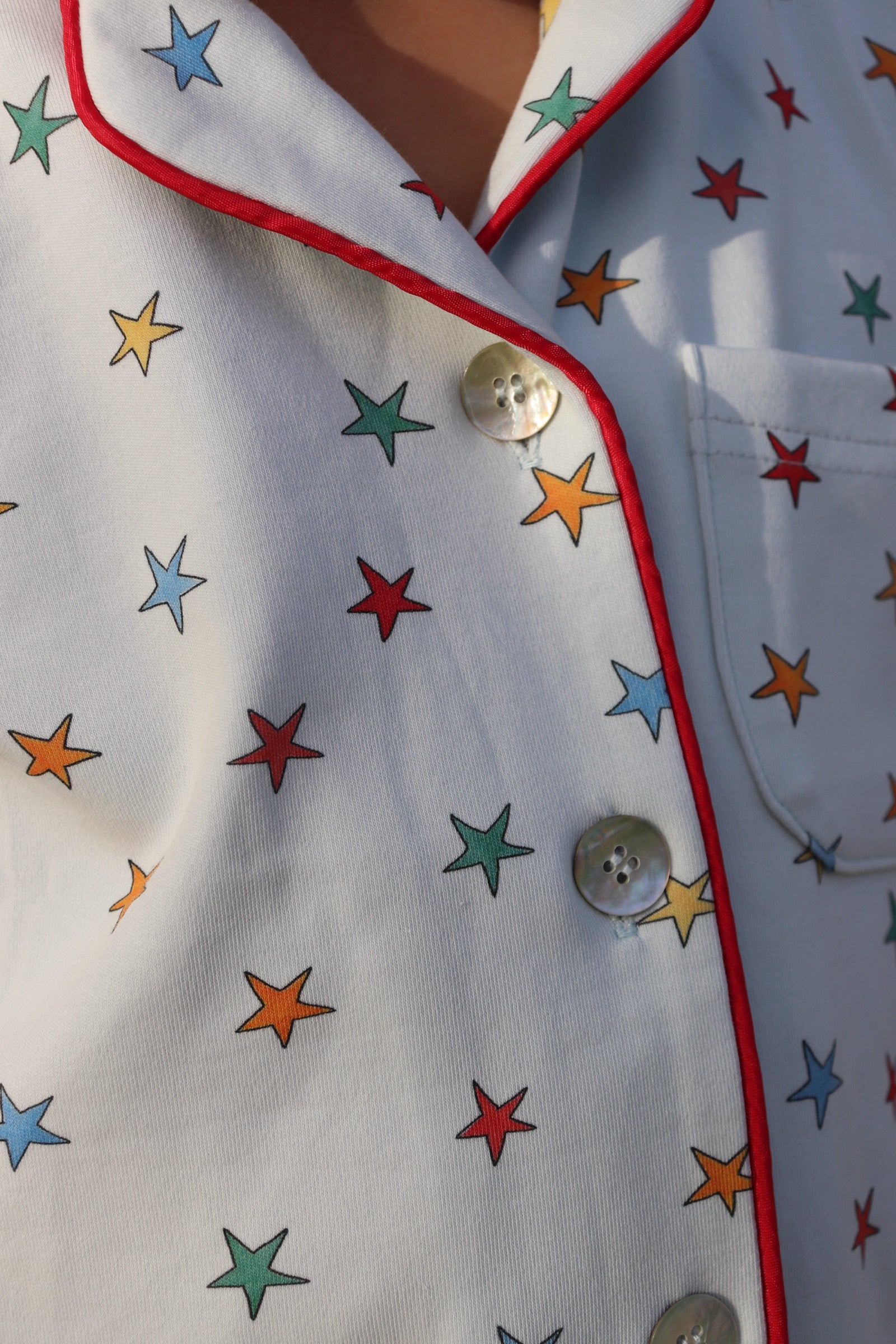 Retro Star Two Piece Short Sleeve Set (Pre Order June)