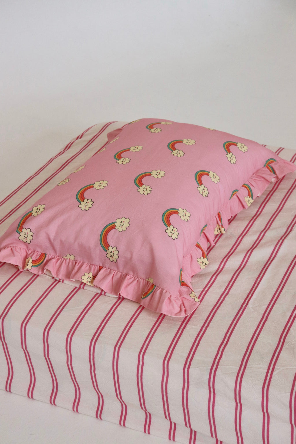 Over The Rainbow Reversible Fitted Sheet Set