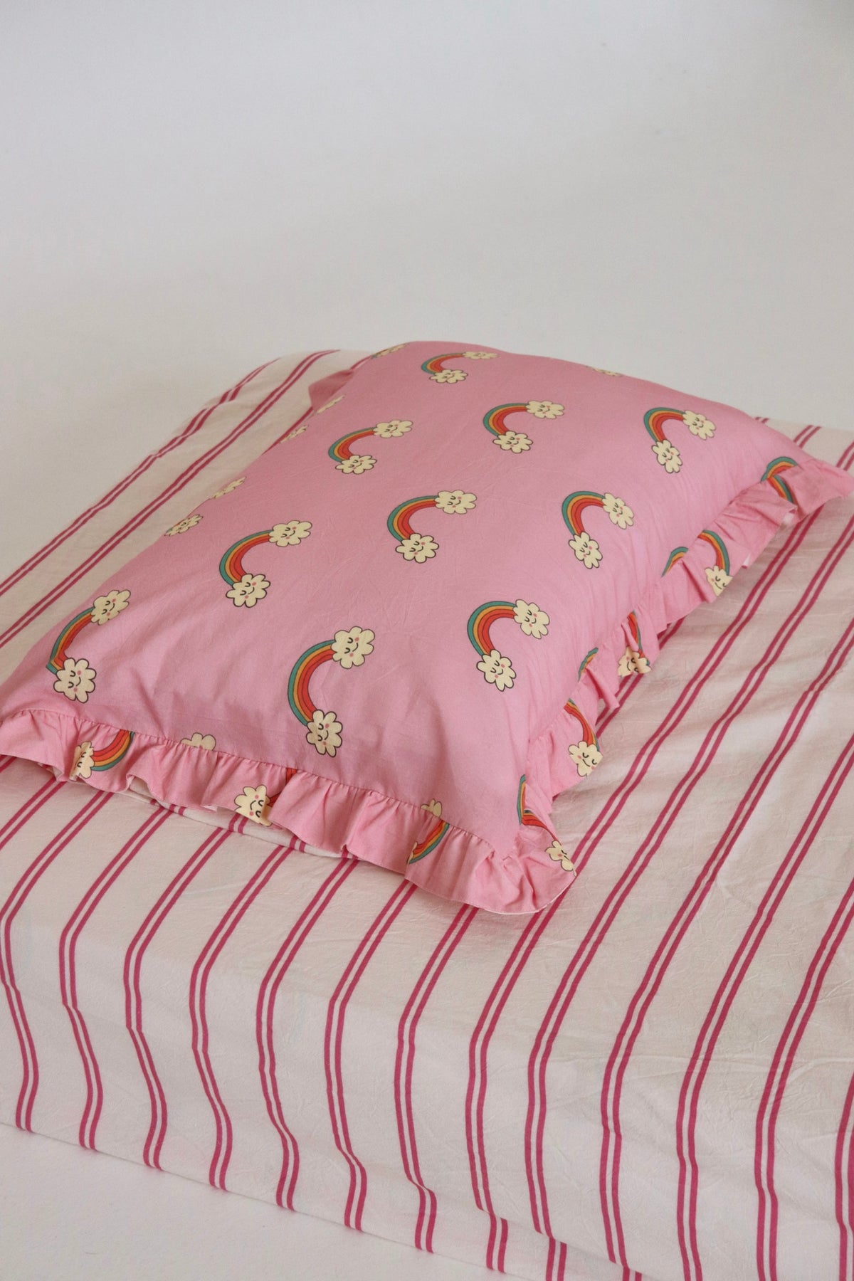 Over The Rainbow Reversible Fitted Sheet Set