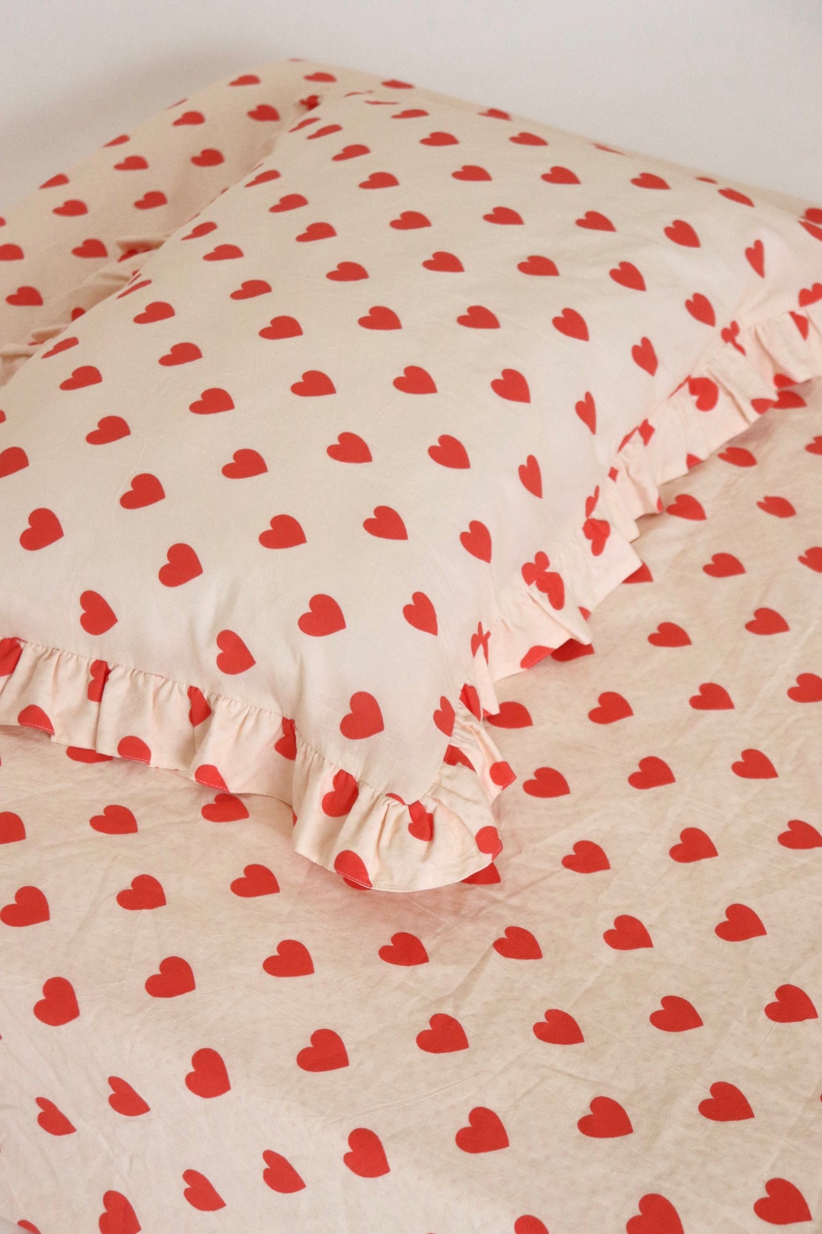 Sweetheart Reversible Fitted Sheet Set