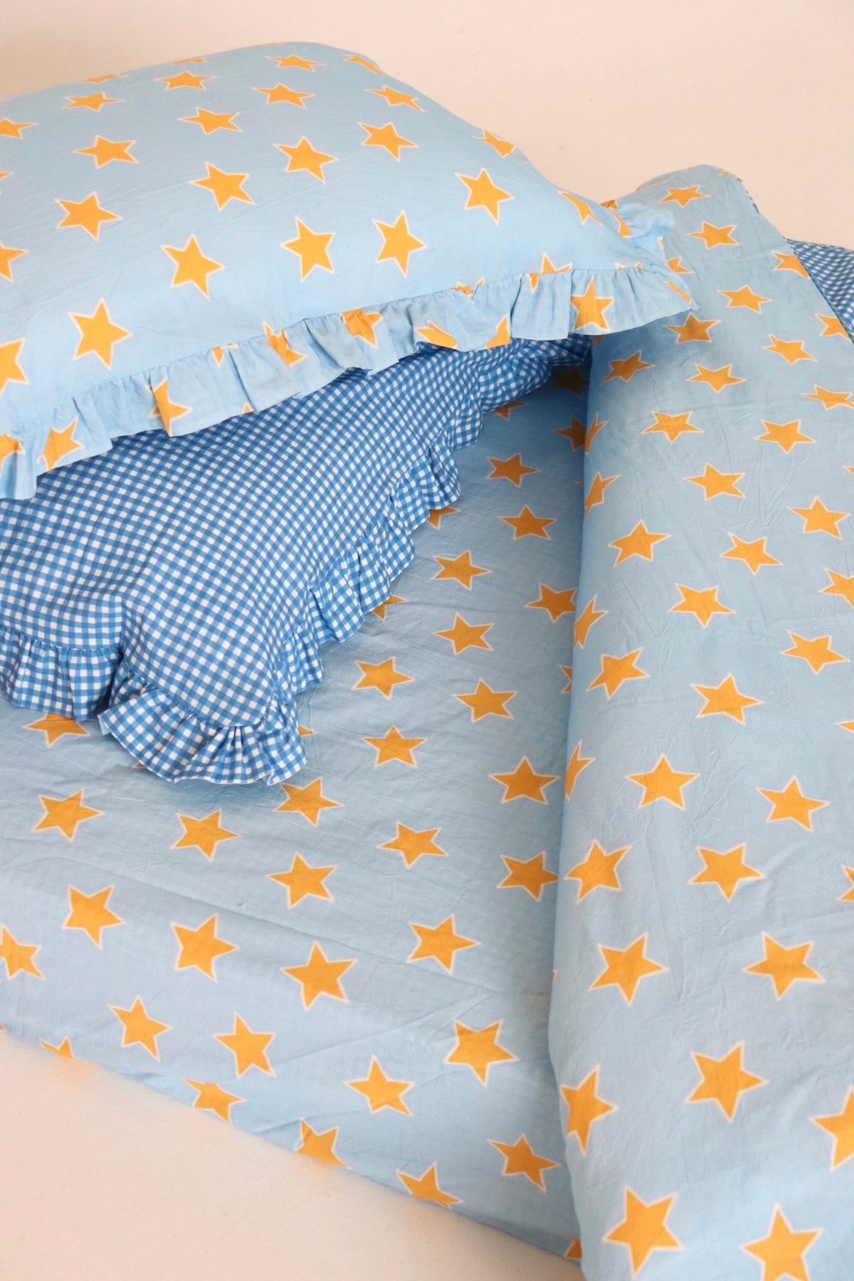 Star Gazer Reversible Fitted Sheet Set