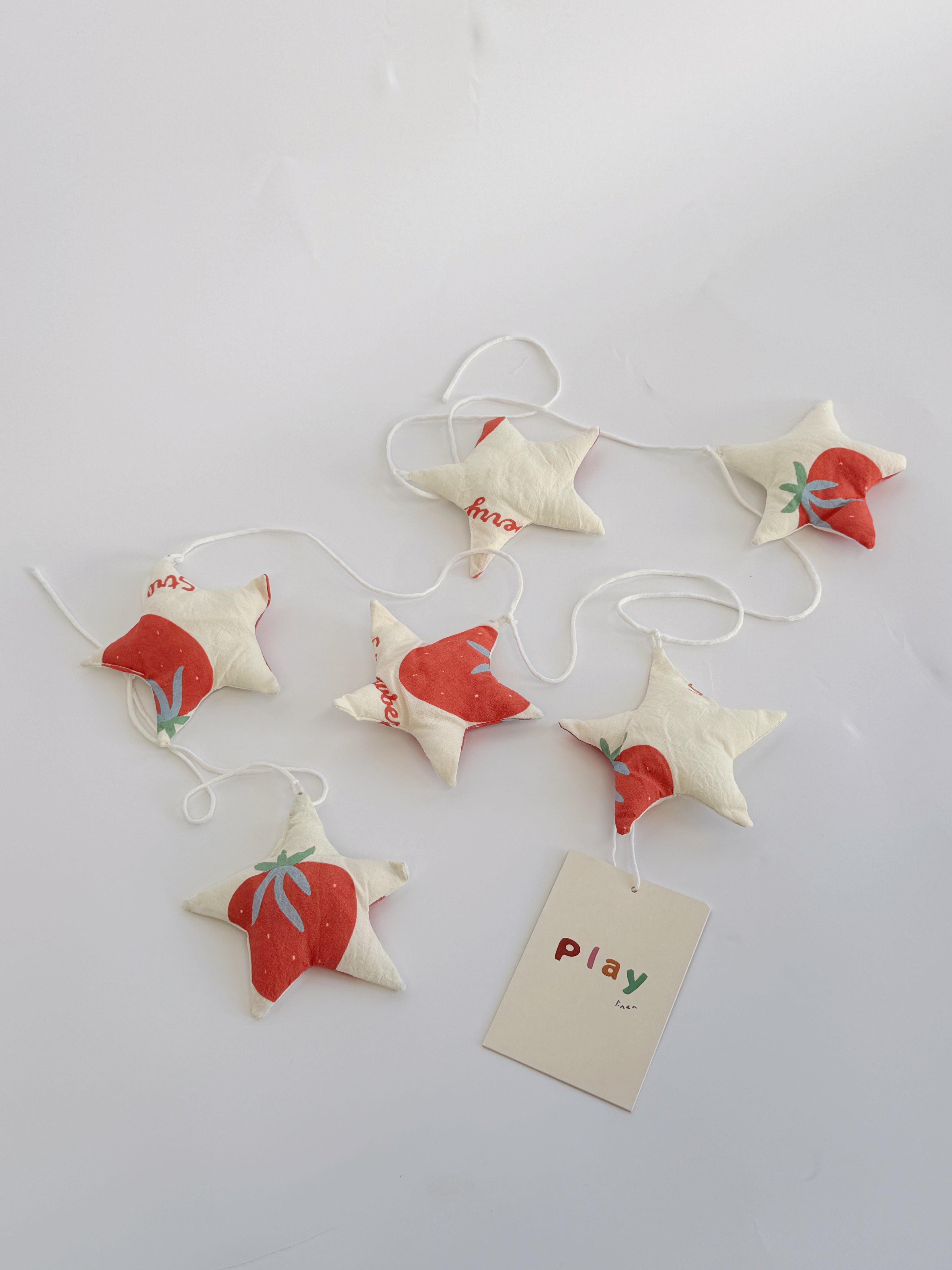 Strawberry Shortcake Star Garland (Pre Order August)