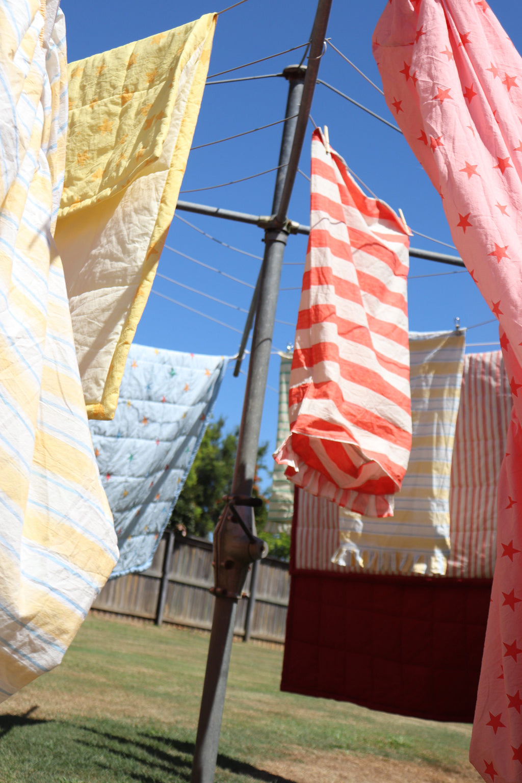 PRE ORDER MAY Cherry Stripe Pillowcase