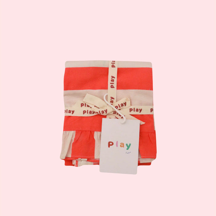 Cherry Stripe Pillowcase (Pre Order June/July)