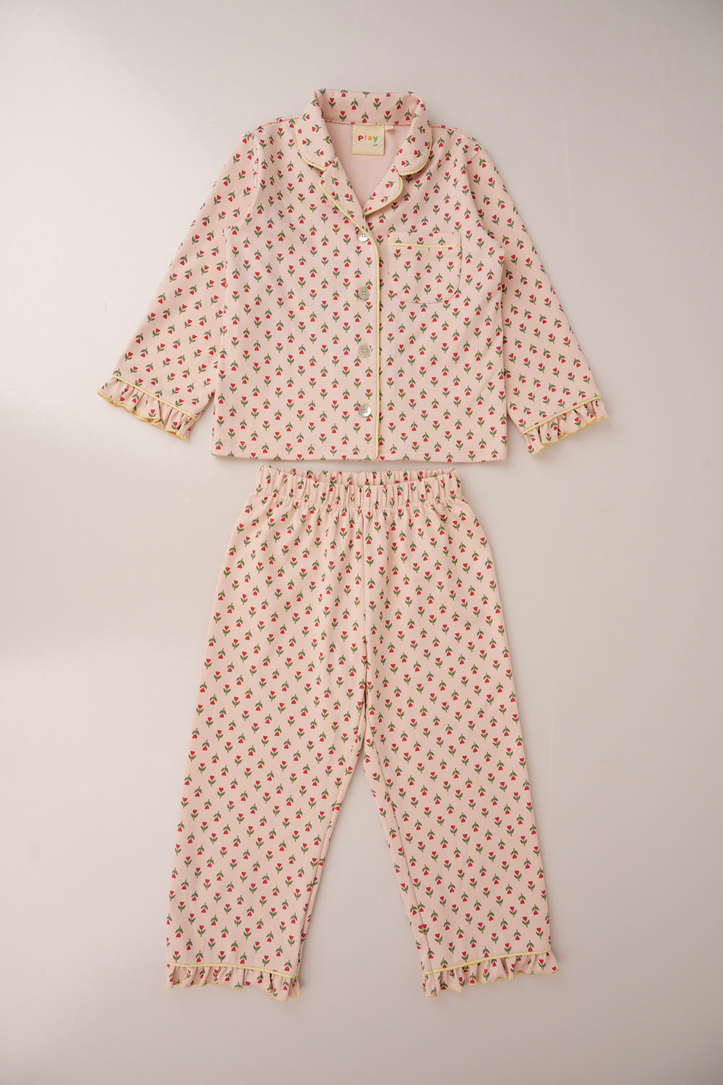 Tulip Garden Two Piece Long Sleeve Set (Pre Order June)