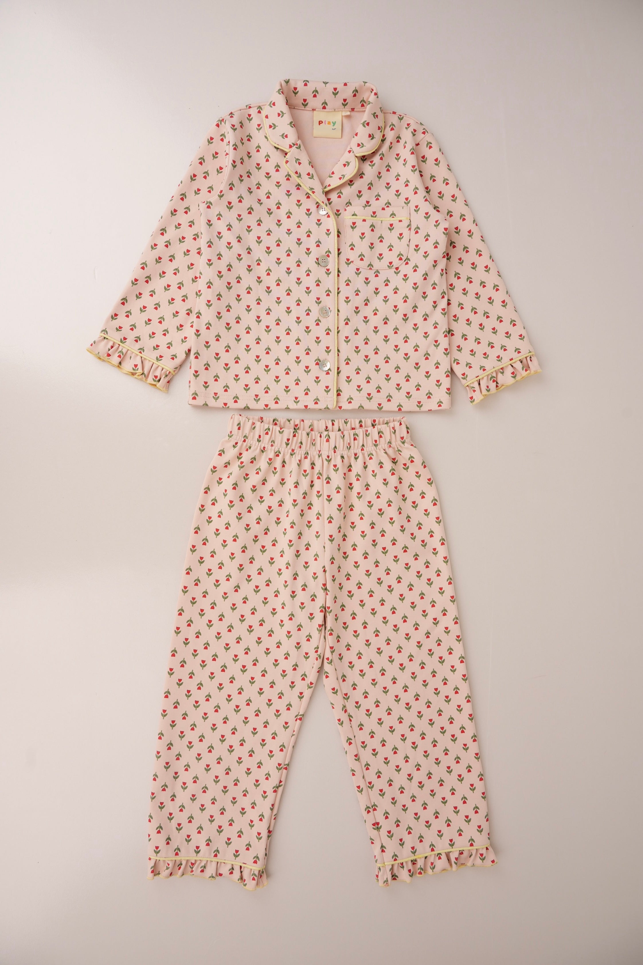 Tulip Garden Two Piece Long Sleeve Set (Pre Order June)