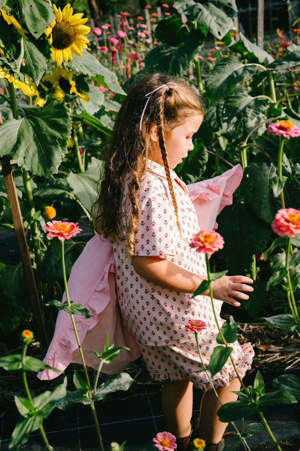 Tulip Garden Two Piece Short Sleeve Set (Pre Order June)