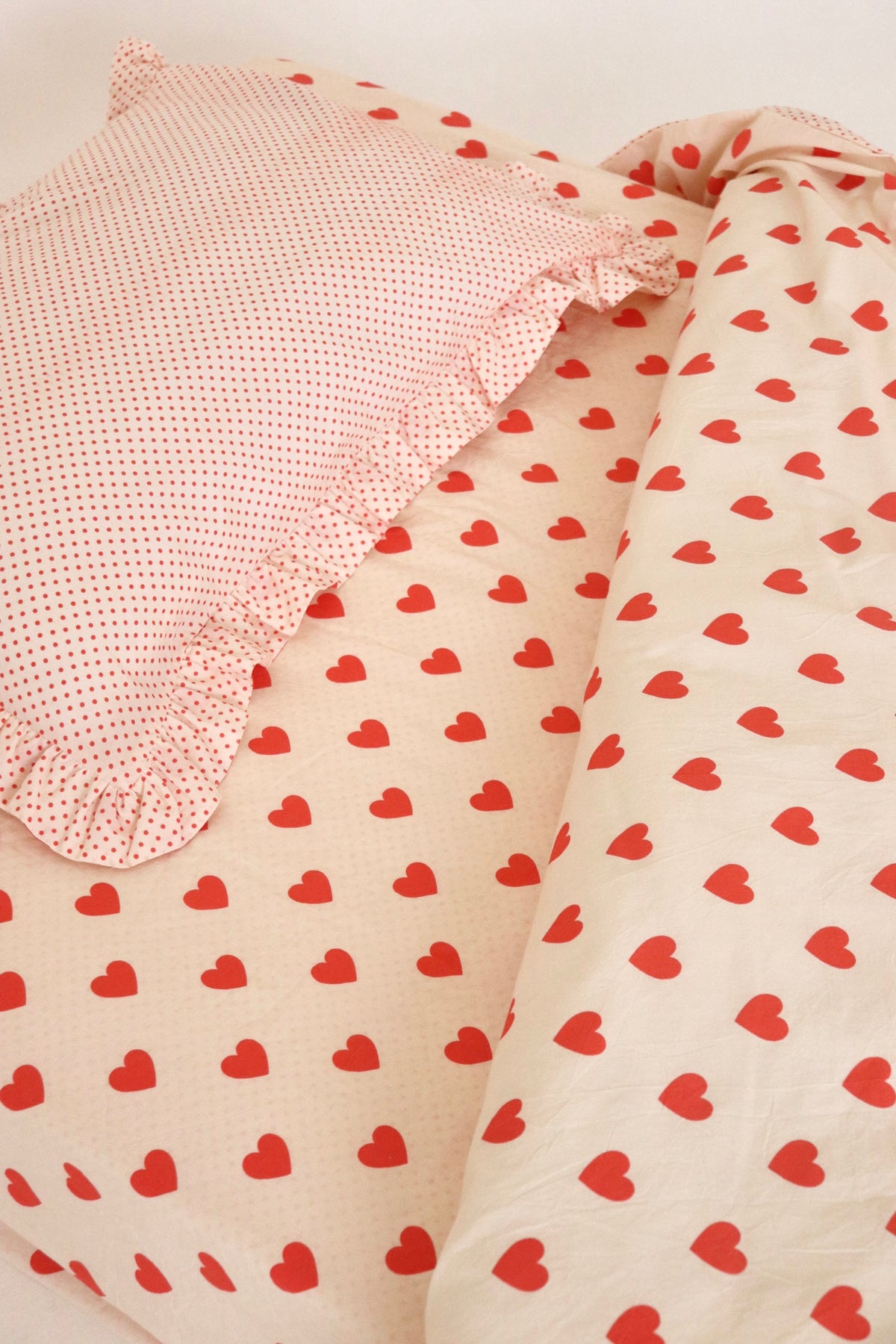 Sweetheart Reversible Fitted Sheet Set