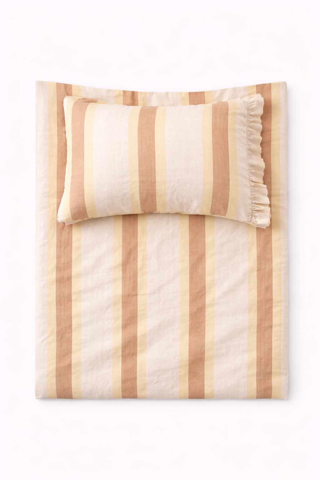 Play Stripe Frill Pillowcase