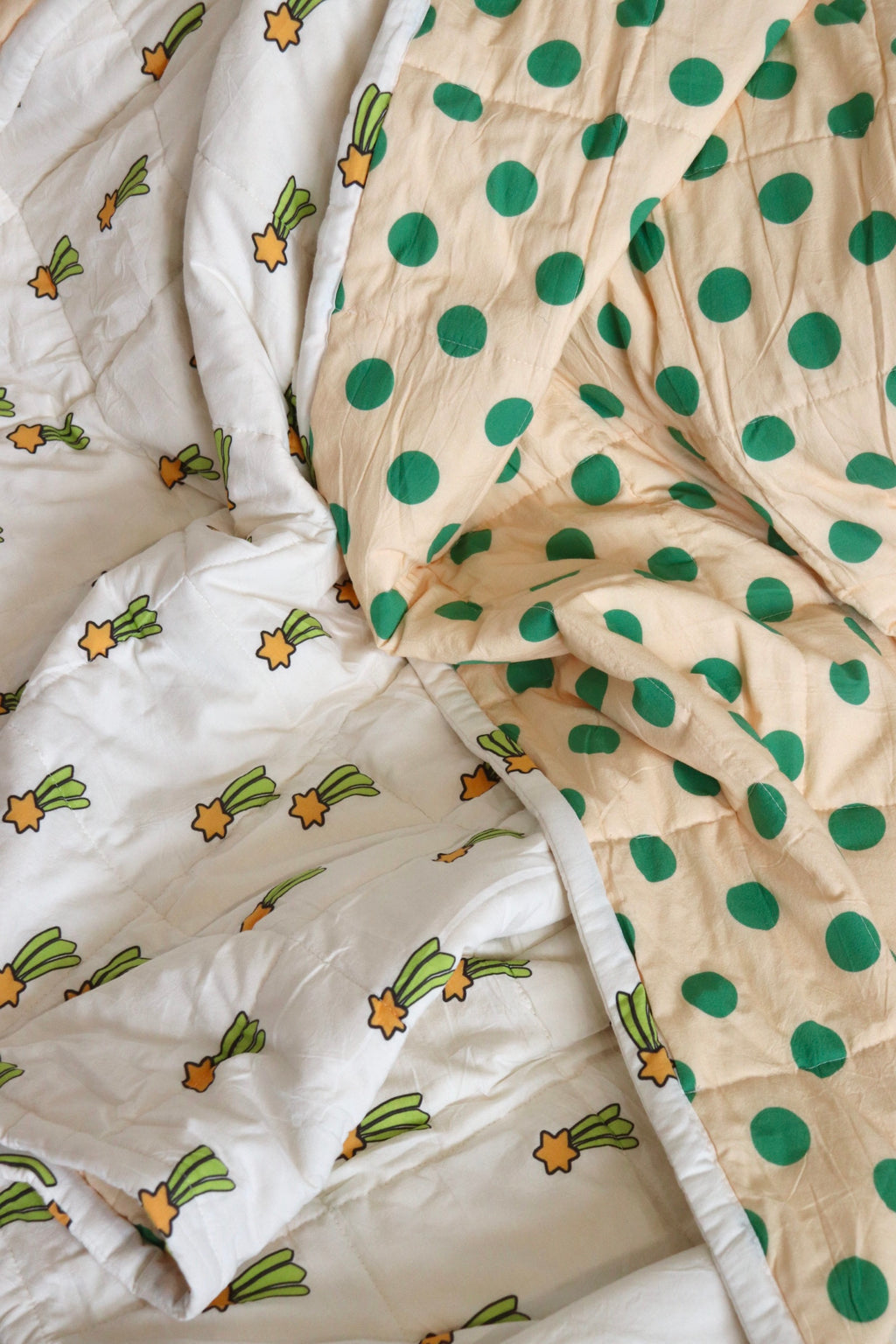 Cosmic Dot Reversible Quilt