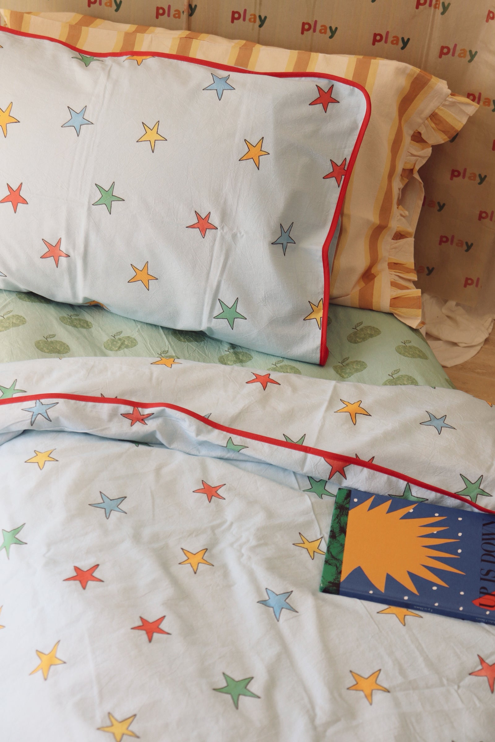 Retro Star Quilt Cover Set
