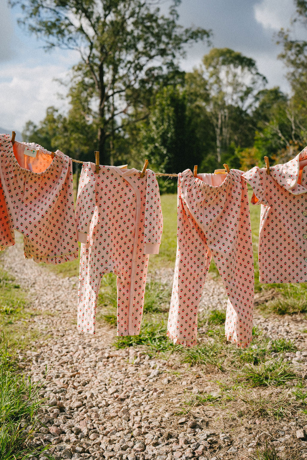 Tulip Garden Sleep Romper (Pre Order June)