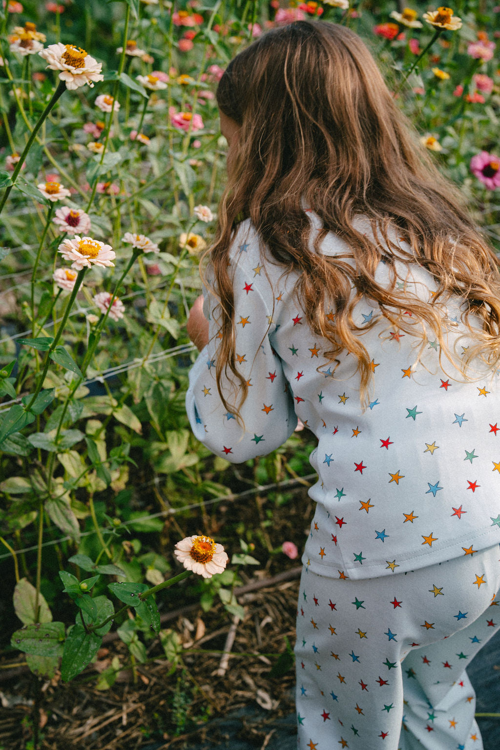 Retro Star Two Piece Long Sleeve Set (Pre Order June)