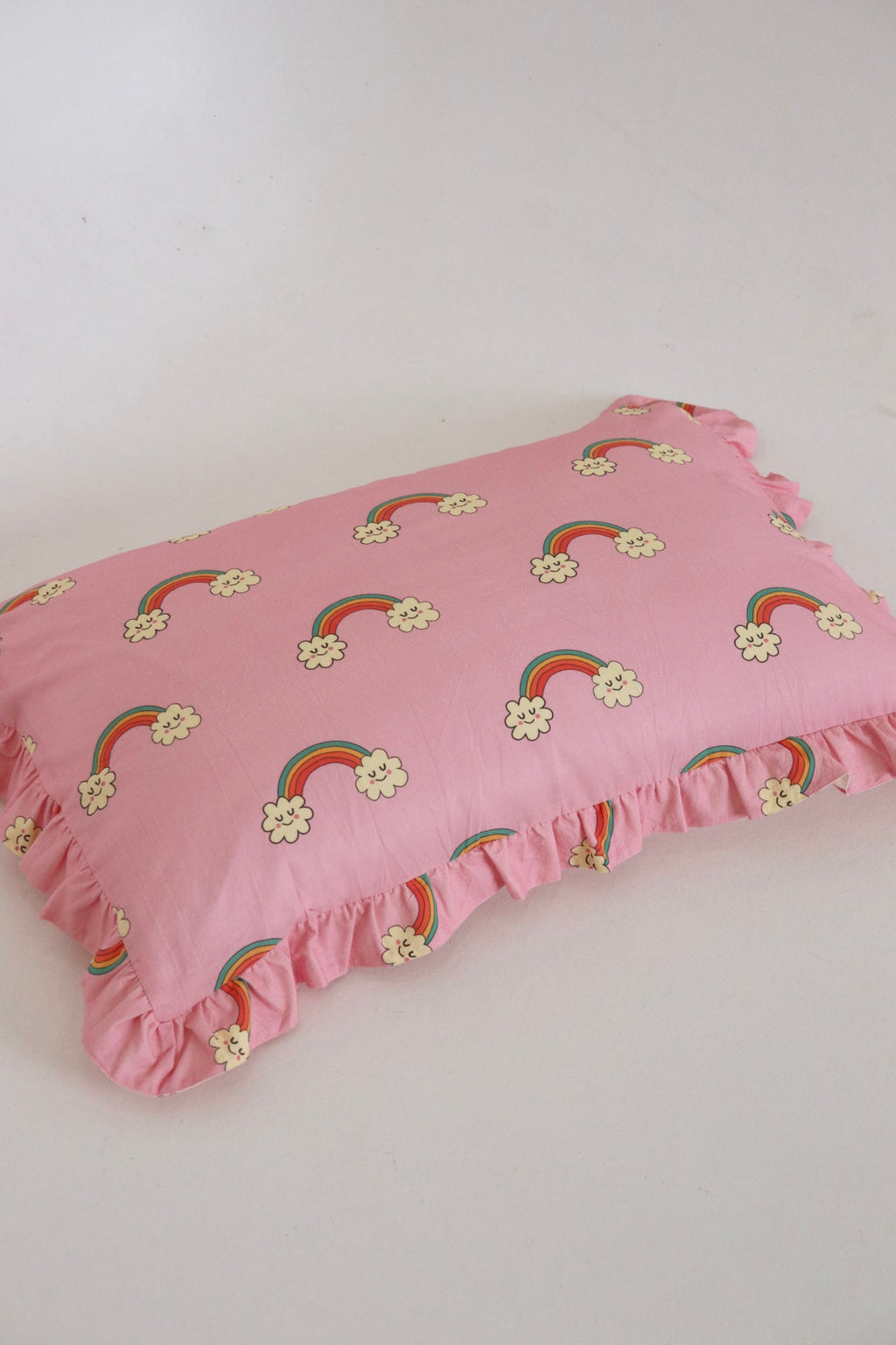 Over The Rainbow Reversible Pillowcase (Full Frill)