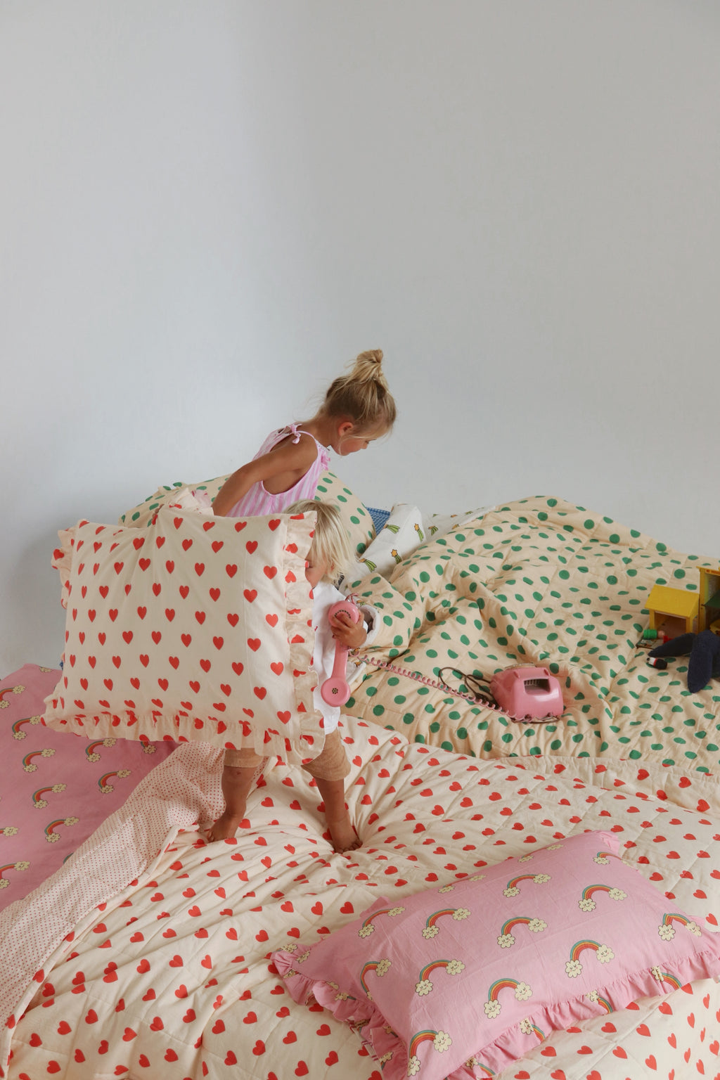 Sweetheart Reversible Pillowcase (Full Frill)