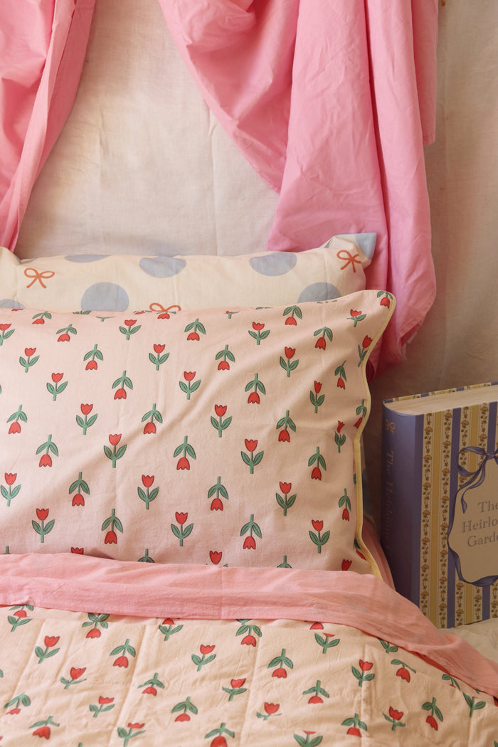 Tulip Garden Quilt Cover Set