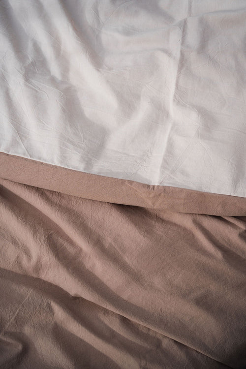 Almond Palette Reversible Duvet Set (Pre Order June)