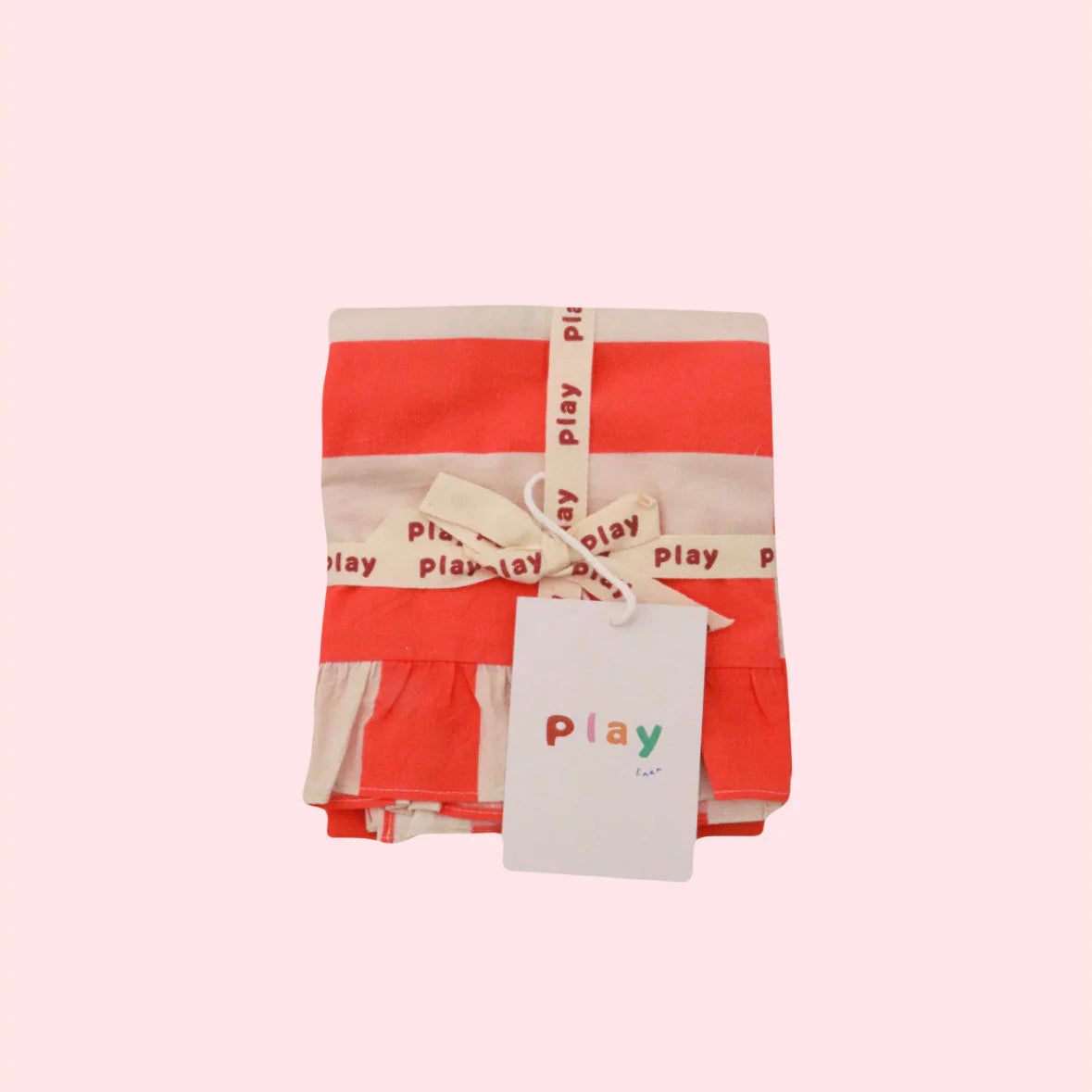 Sample cherry stripe Pillow Case Separate