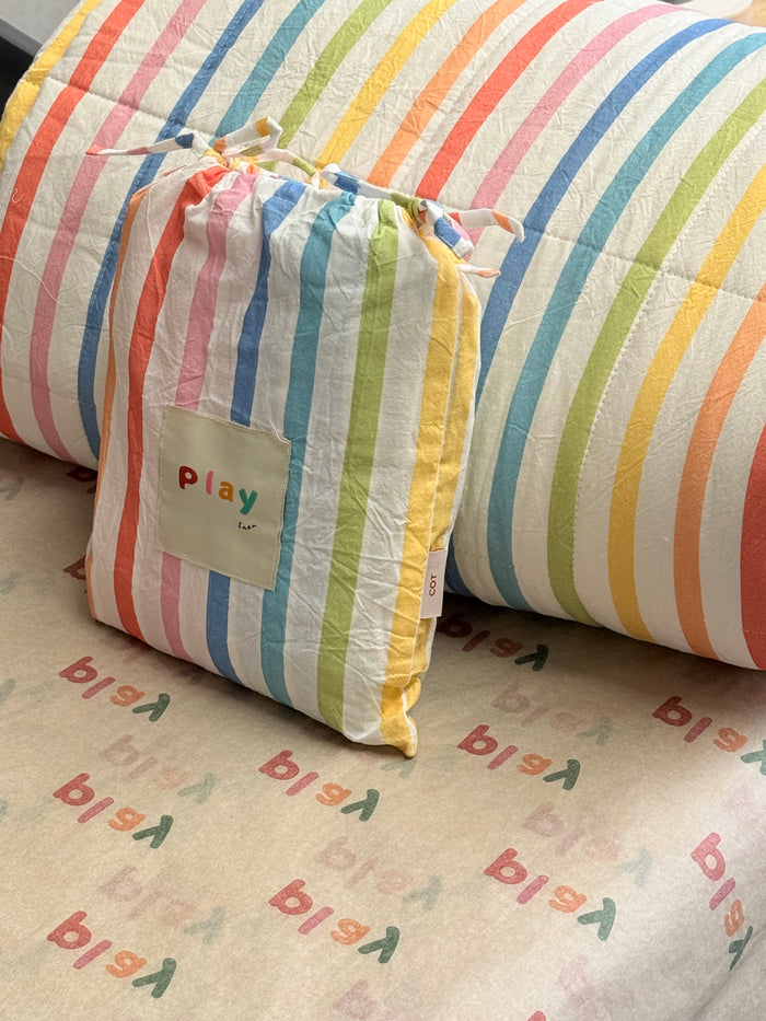 Playground Stripe Quilt Cover Set (Pre Order June/July)