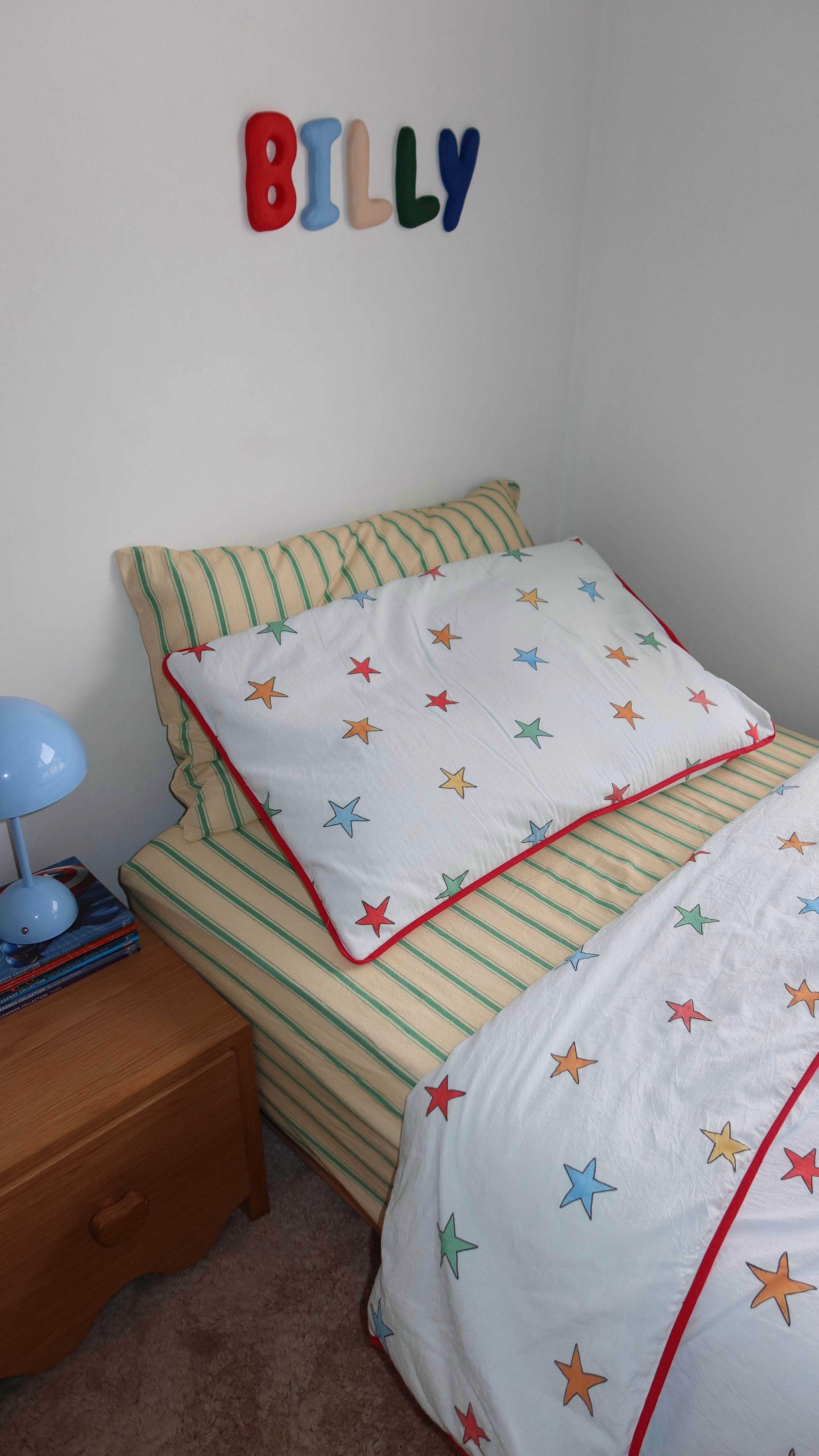 Retro Star Quilt Cover Set