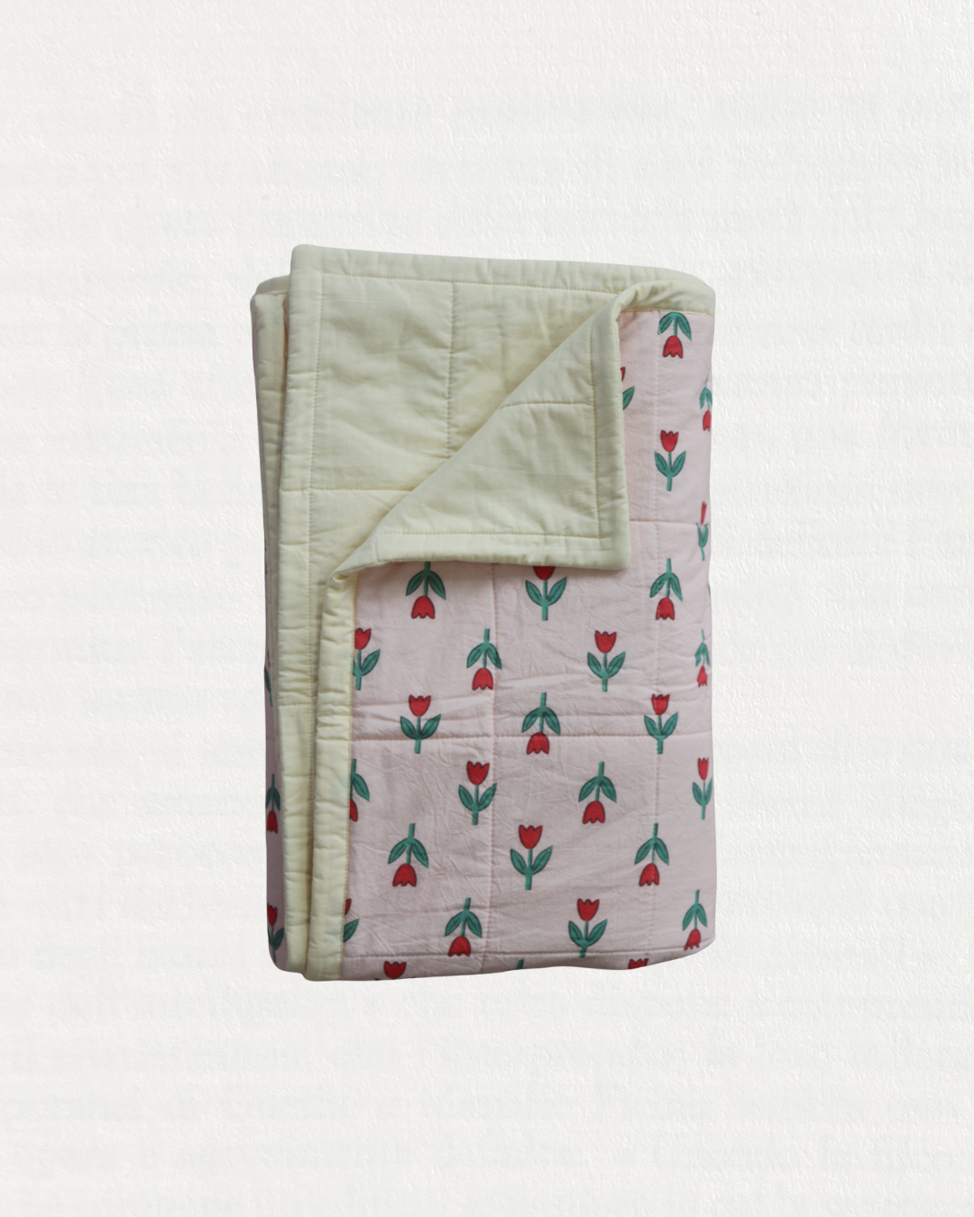 Tulip Garden Reversible Quilt - S/KS
