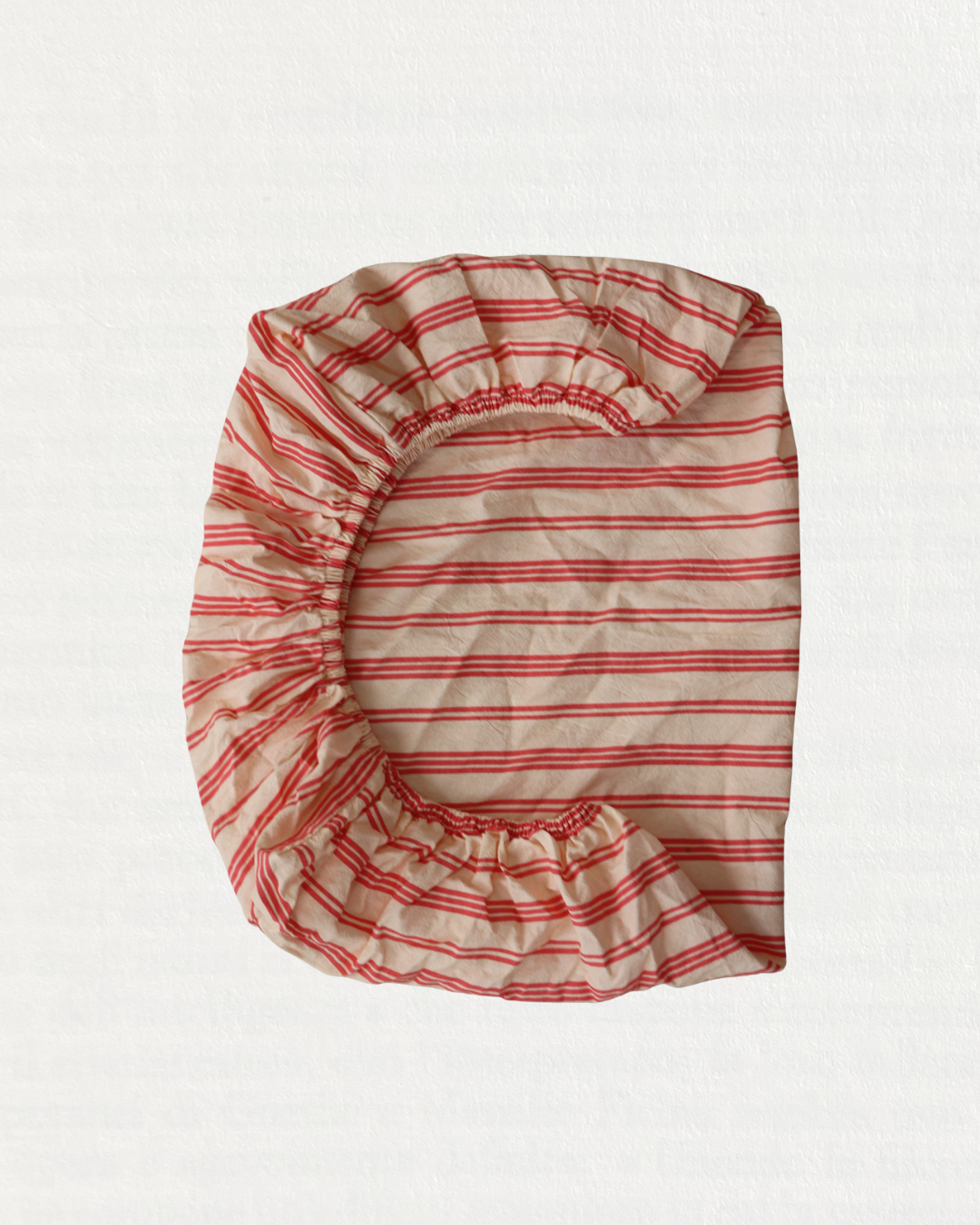 Sample Holiday Stripe Fitted Sheet - BASSINET