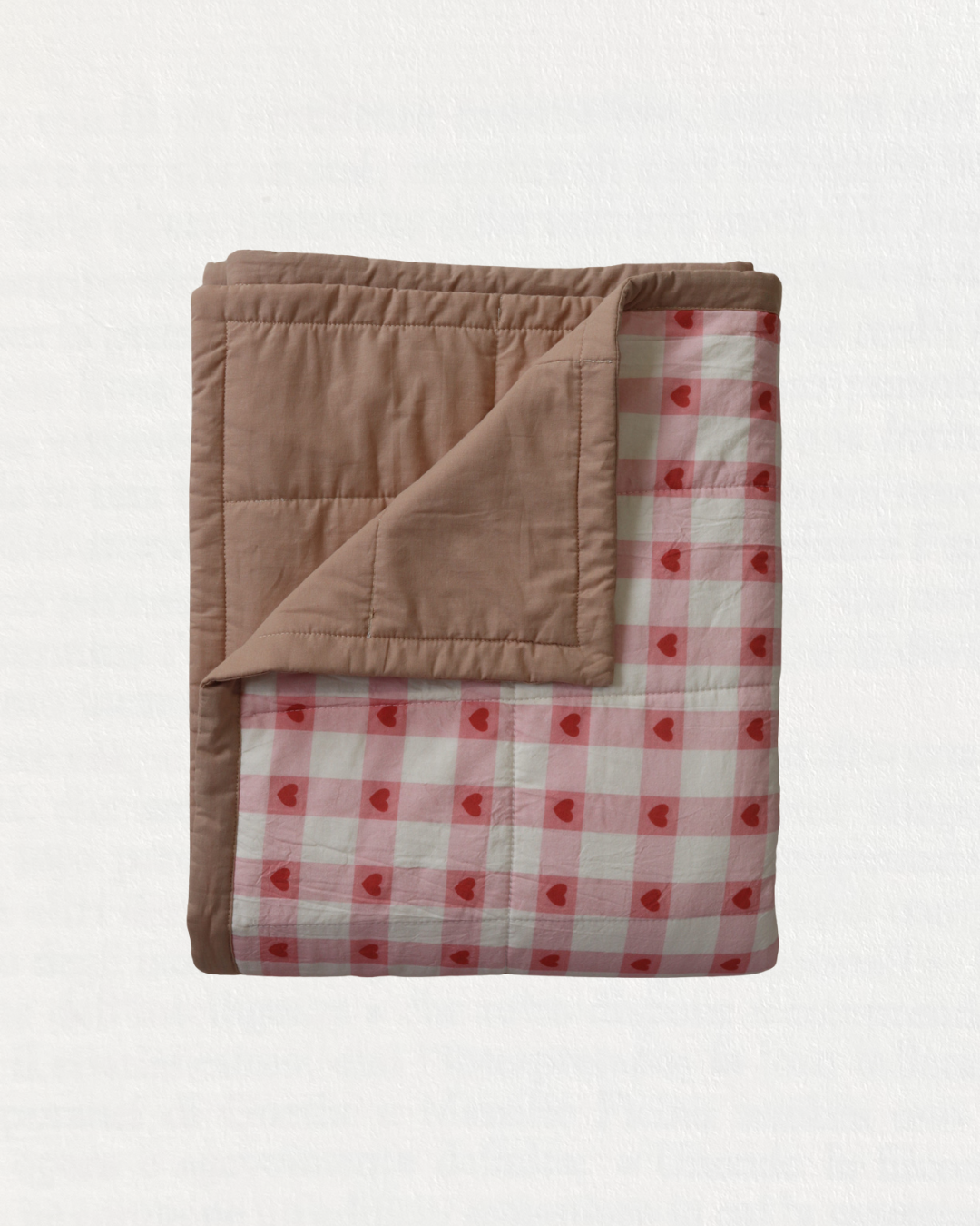 Heirloom Hearts Reversible Quilt - S/KS