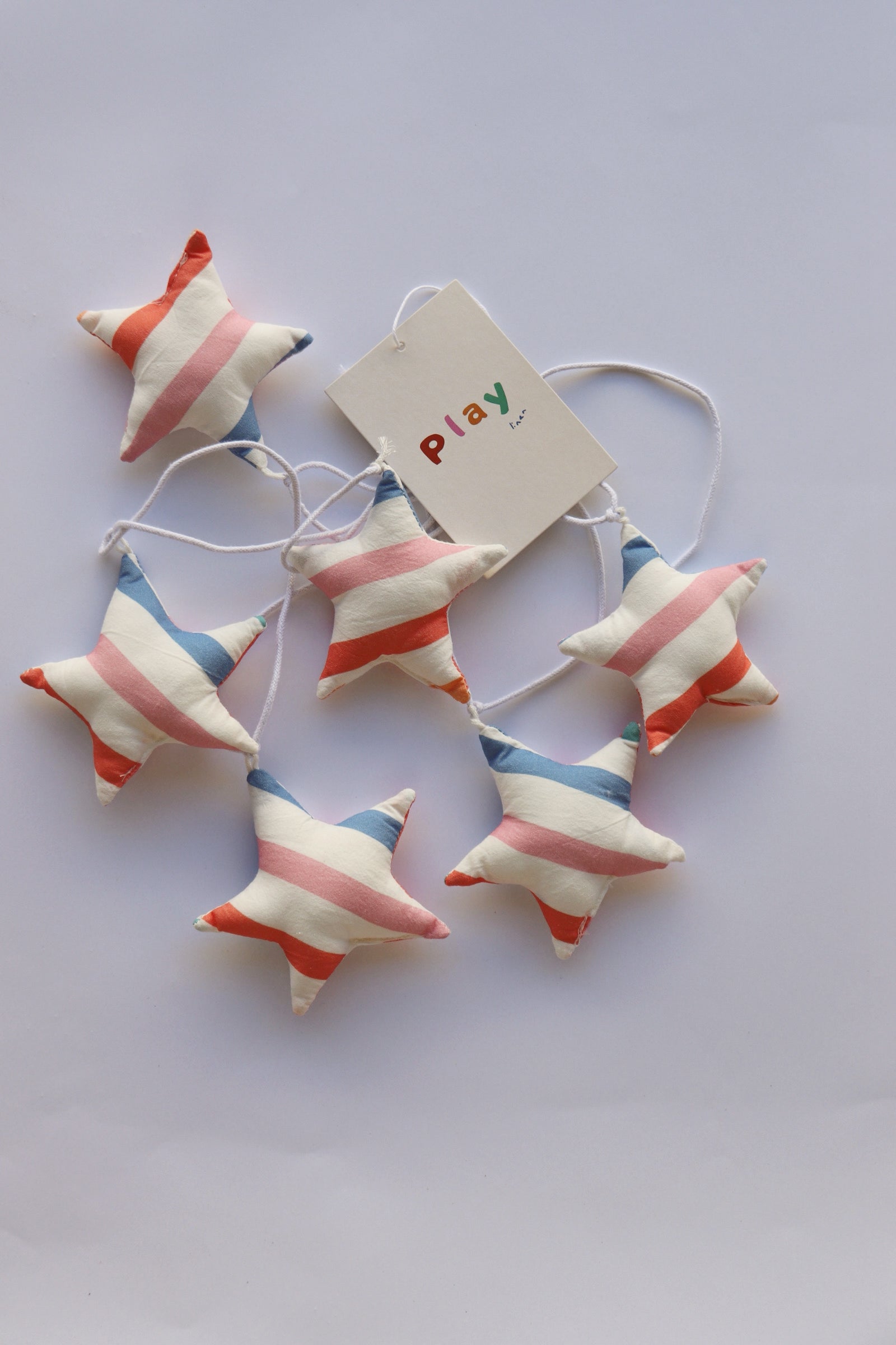 Playground Stripe Star Garland