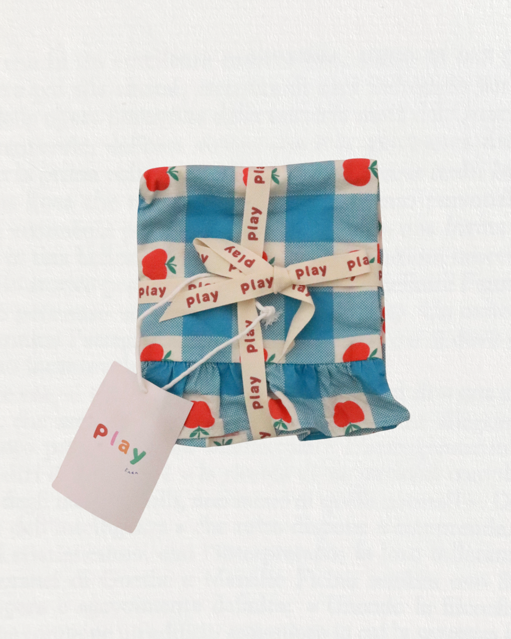 Apple Patch Frill Pillowcase