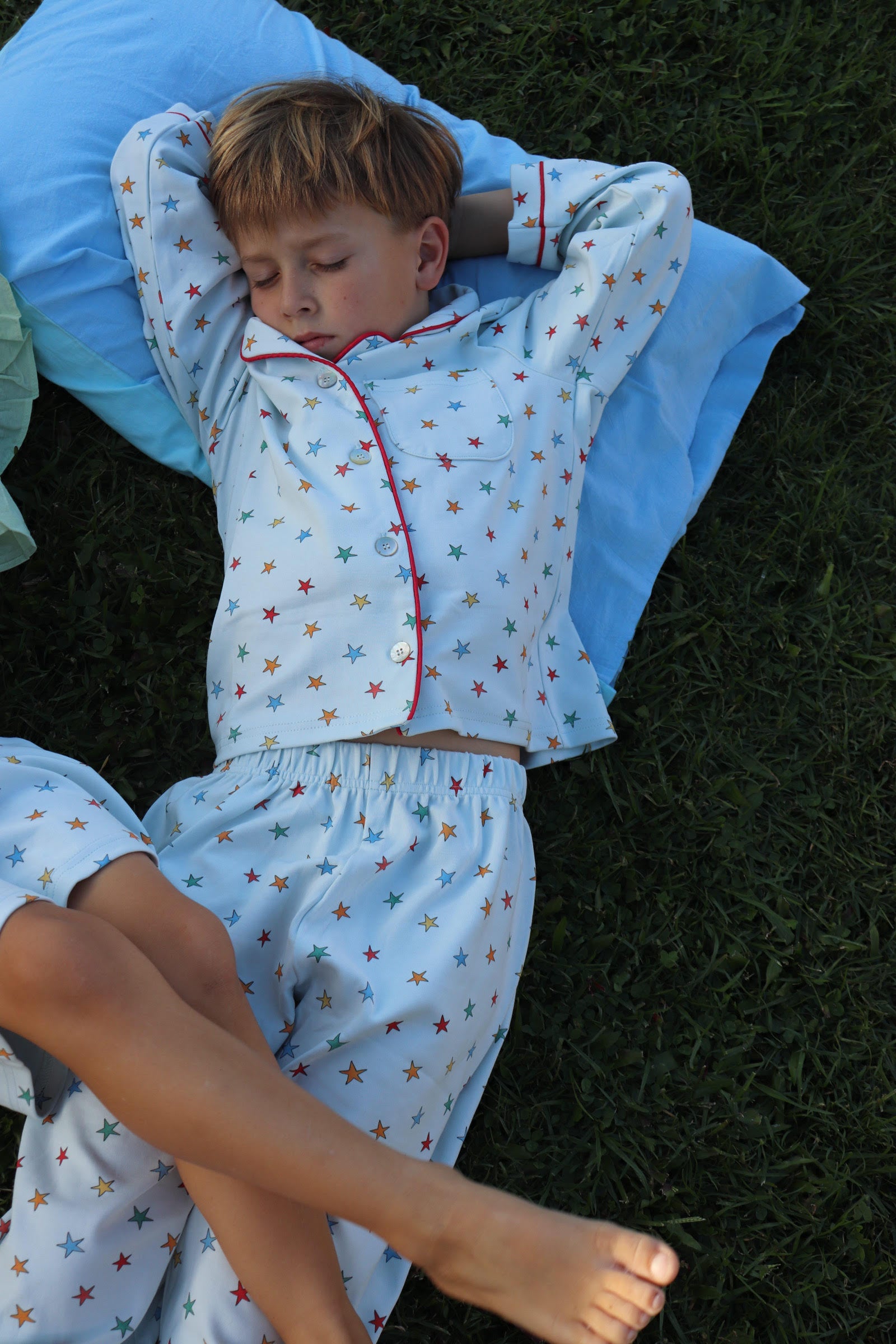 Retro Star Two Piece Long Sleeve Set (Pre Order June)